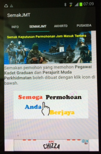 About Semak Jom Masuk Tentera Google Play Version Apptopia