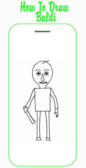 Baldis Basics Playtime Coloring Pages