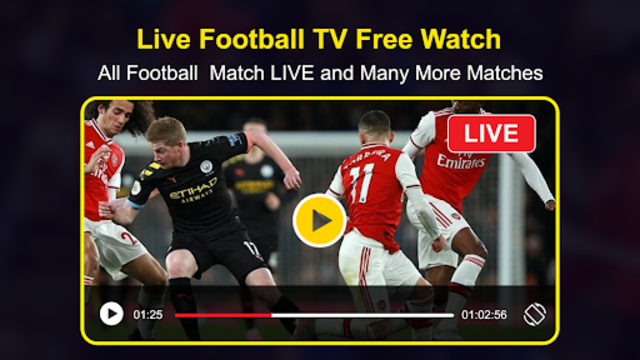 Watch football live on best sale tv free