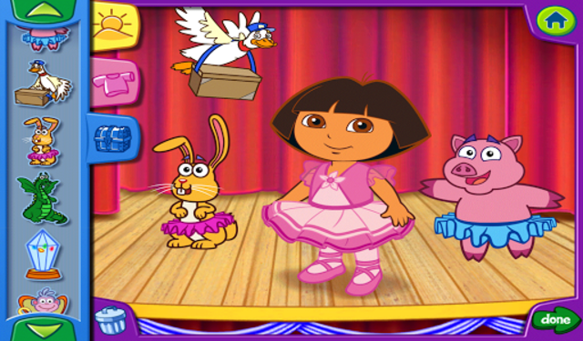 Dora the Explorer: Dora's Adventure Dress Up