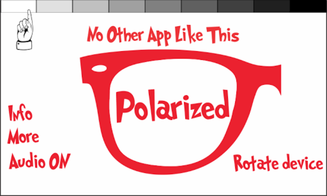 Polarized sunglasses test shop picture