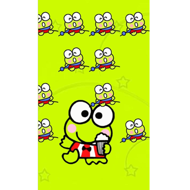 keroppi wallpaper iphone