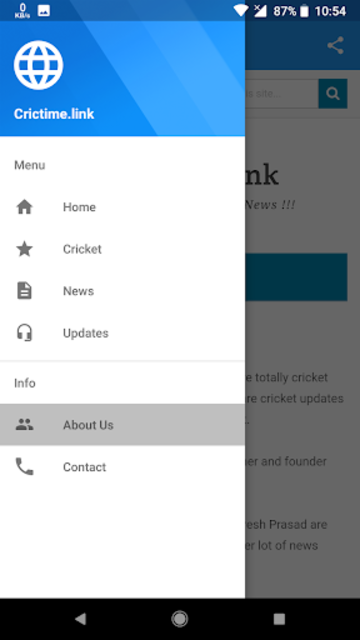 Crictime live online mobile