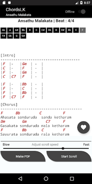 sinhala guitar chords