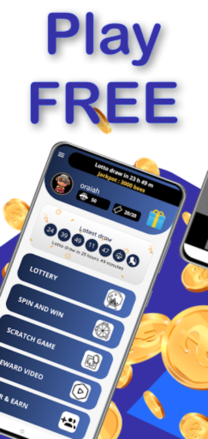 Play lotto free on sale win real money