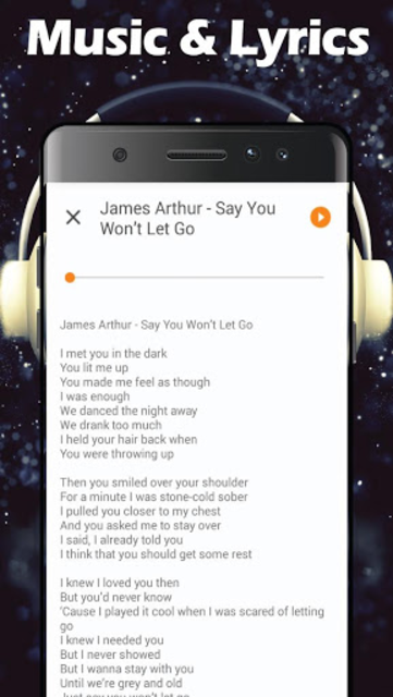 James Arthur, Say you won't let go