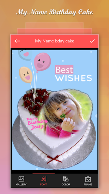 About My Name Photo On Birthday Cake Google Play Version Apptopia