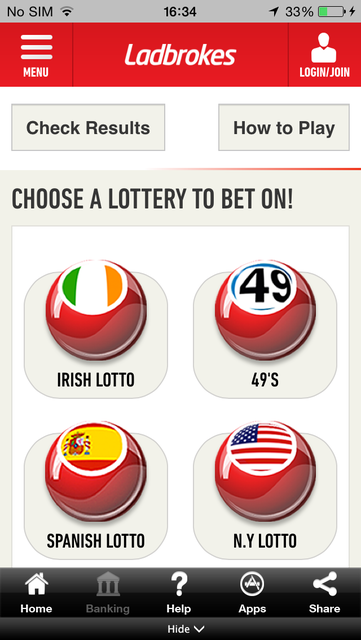 Ladbrokes mobile on sale lottos