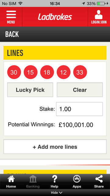 About Ladbrokes Lottos Bet on Irish Lottery 49s Spanish Lotto