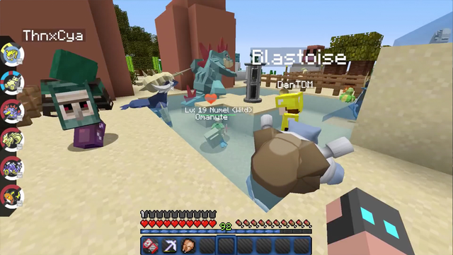 About Heartgold Pixelmon Survival Hunter Mini Block Game With Multiplayer Ios App Store Version Apptopia