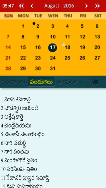 About Telugu Calendar Panchangam Version Apptopia