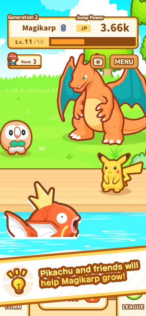 Pokémon: Magikarp Jump screenshot 5