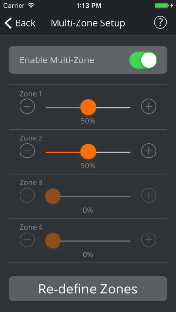 Landroid multizone discount