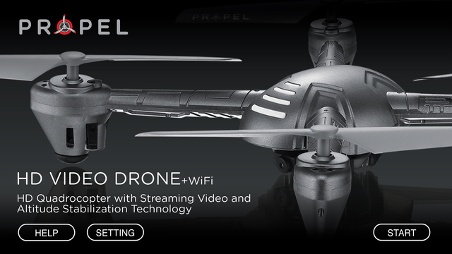 Propel drone camera store app