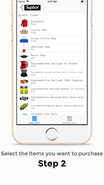 Supreme on sale autofill iphone