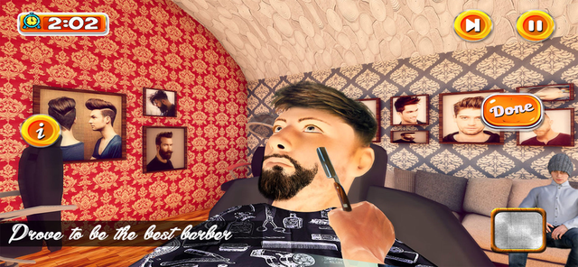 About Barber Shop Hair Cut Simulator iOS App Store version