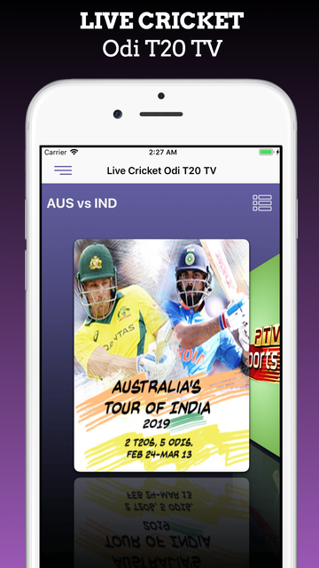 Live cricket 2025 on iphone