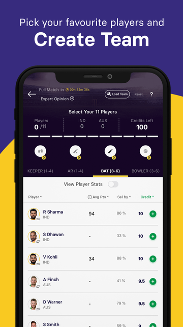 Gamezy - Fantasy Cricket App screenshot 11
