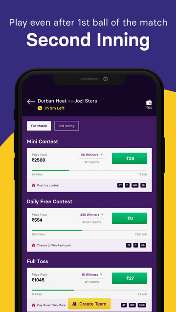 Gamezy - Fantasy Cricket App screenshot 12