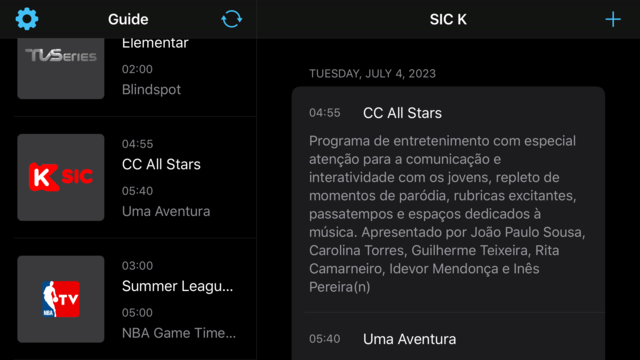 About: TV Guide - EPG & IPG for IPTV (iOS App Store version) | | Apptopia