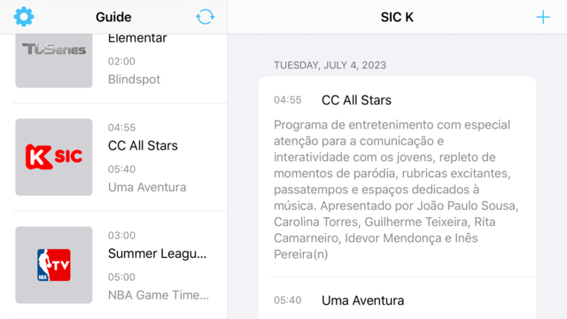 About: TV Guide - EPG & IPG for IPTV (iOS App Store version) | | Apptopia