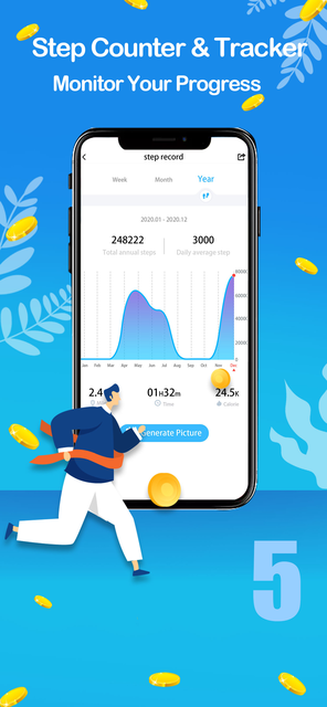 lucky step tracker