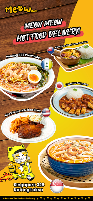 Meow food hot sale delivery
