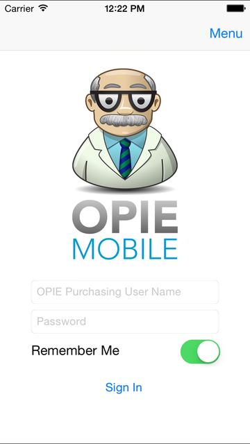 About: OPIE Mobile (iOS App Store version) | | Apptopia