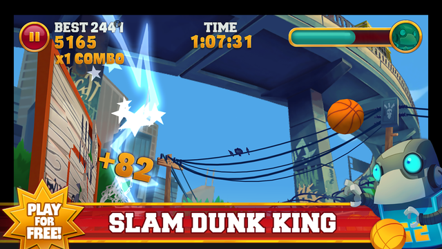 Basketball best sale dunk game