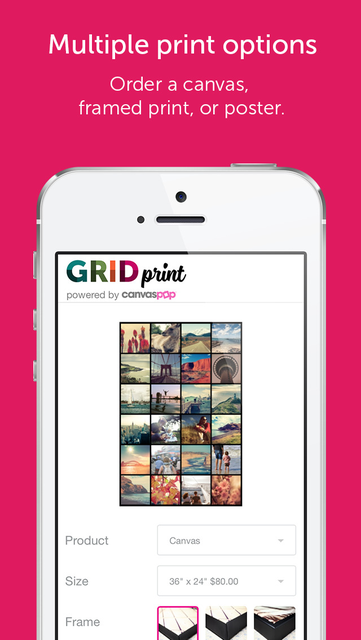 Grid Print - poster sized collage maker screenshot 5