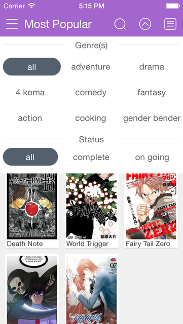 MangaZone!-Manga Books Reader by Kevin Wang